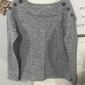 Womens wide neck sweater